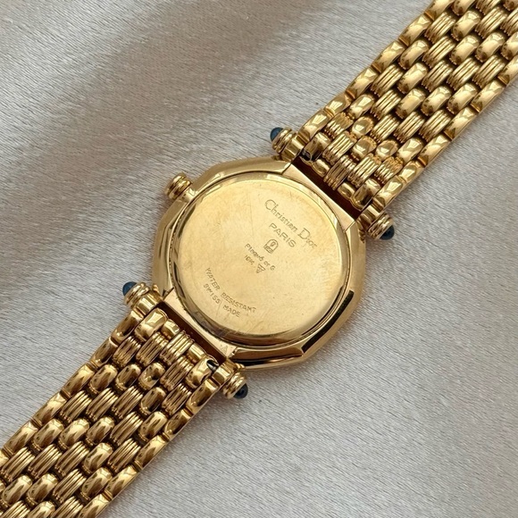 AUTHENTIC VINTAGE DIOR GOLD WATCH - Picture 5 of 5